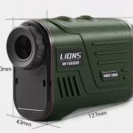 Laser range distance finder W1000A size