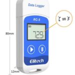 RC-5 datalogger, dimensions