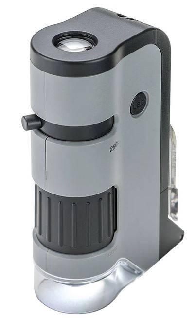 Carson MicroFlip MP-250 100-250x Pocket Microscope