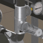 pressure release valve installation illustration
