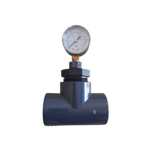 pressure gauge 1Bar for 50mm PVC line