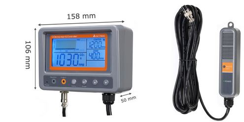 CO2 controller dimensions