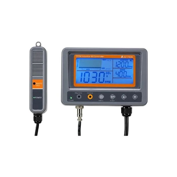 Large screen CO2 and PPM monitor, model CDP-10307 CE