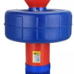 Floating pump water aerator