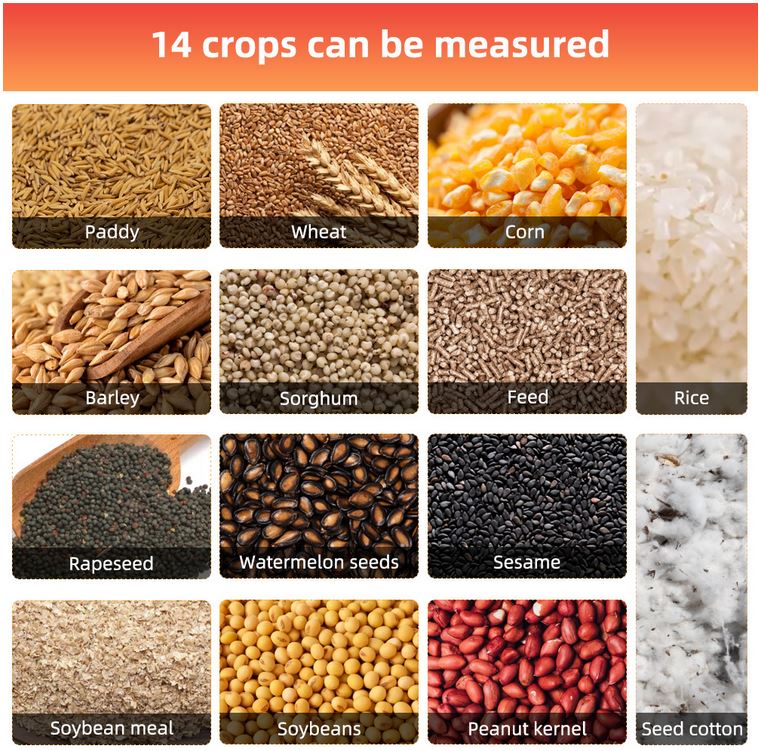 Ar991 grain moisture meter-14 crops