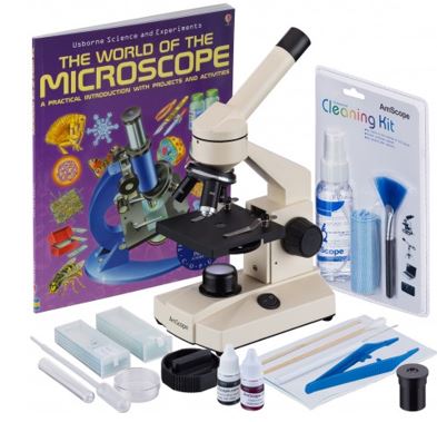 M100C-LED-40x-1000x microscope kit
