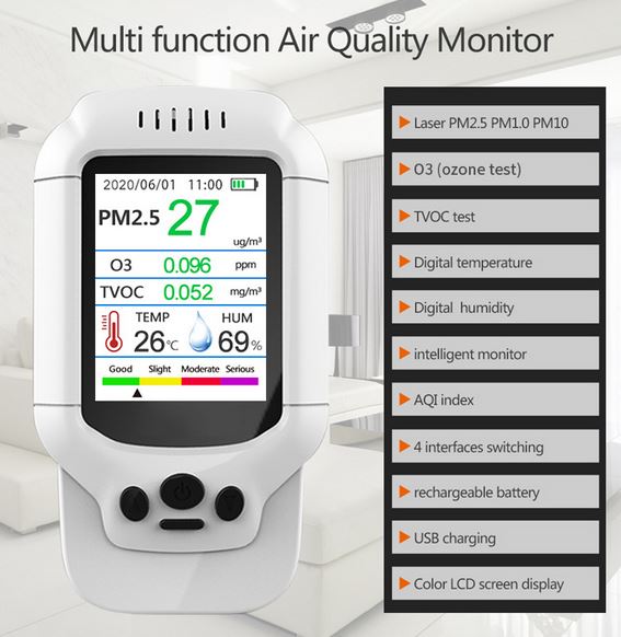 multi function air quality monitor
