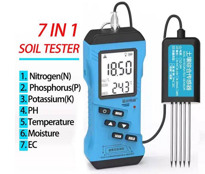 7 in 1 NPK soil tester