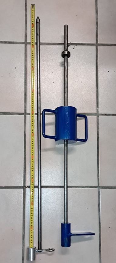Dynamic cone penetrometer 1 meter