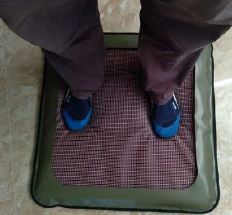 shoe sterilization mat