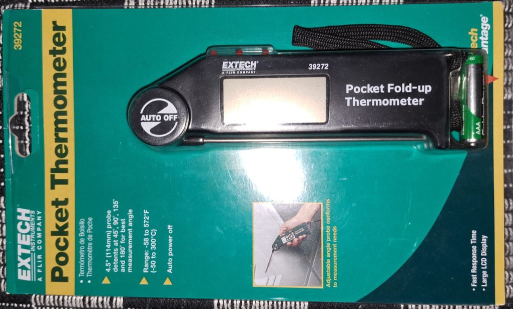 pocket fold-up thermometer