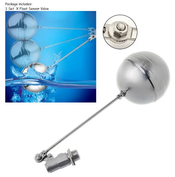 stainless steel tank float valve mechanism