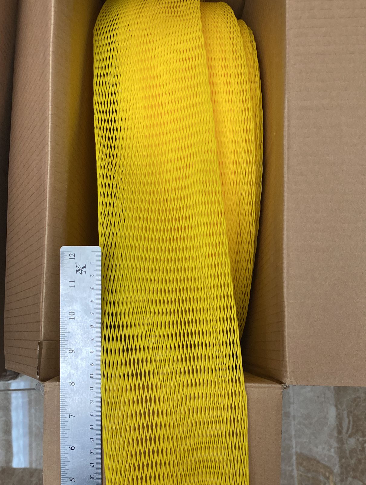 Protective Sleeve Net 100-200MM 50MTR PK (yellow) roll