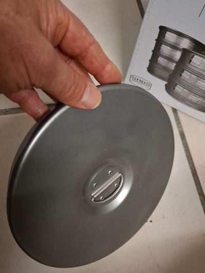 200mm diameter test sieve lid handle