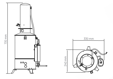 5L Water Still