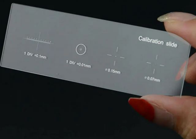 Microscope calibration slide- mic-MS-1-4