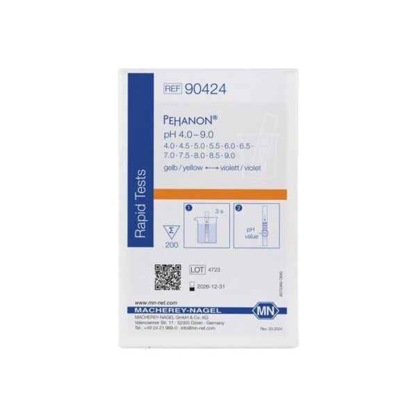 pH 4.0 - 9.0 test strip