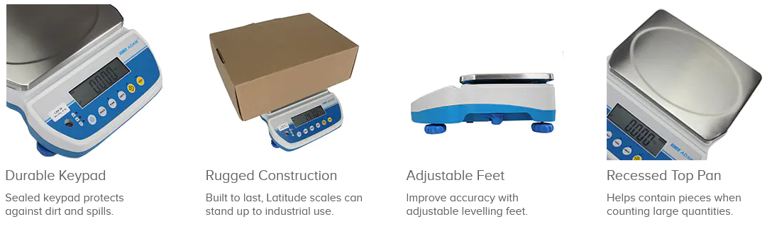 Latitude compact bench scales