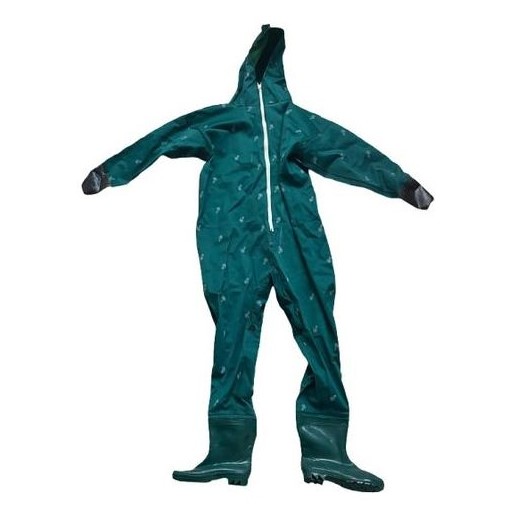 Green Full Suit Wader With Cloth Inside