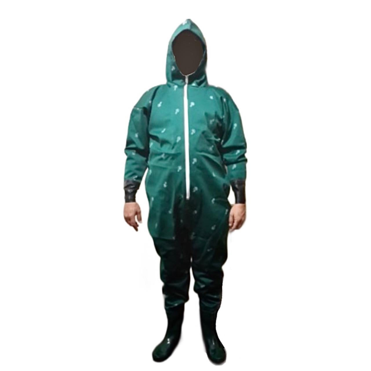 Green Full Suit Wader With Cloth Inside