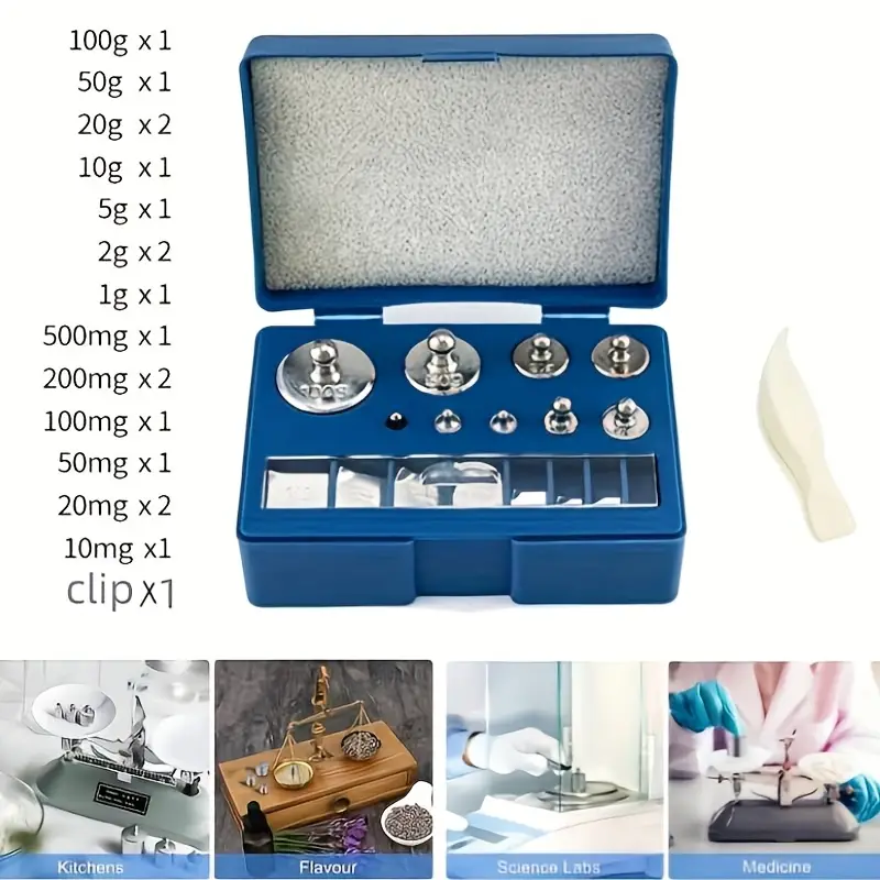 Steel Balance Calibration Weight Set