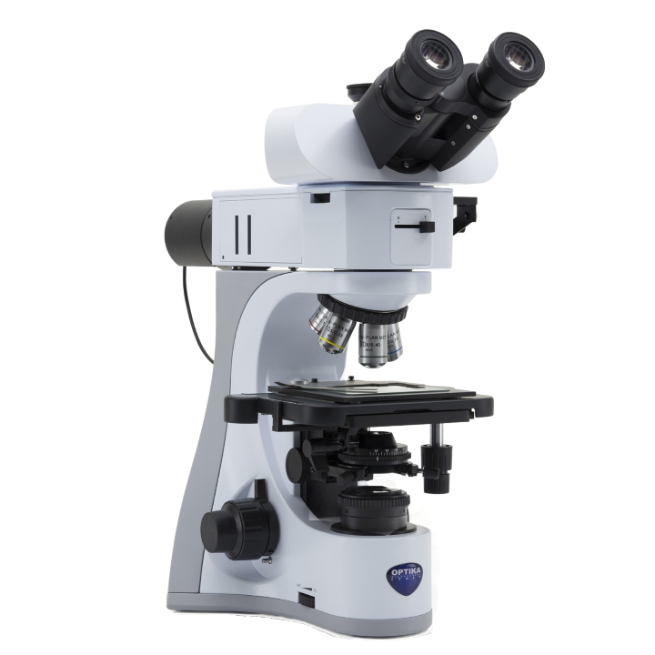 Trinocular metallurgical microscope, 500x